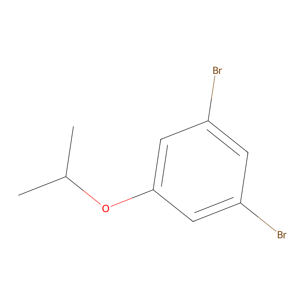 1,3-Dibromo-5-isopropoxybenzene molecular structure, CAS 1112210-82-8