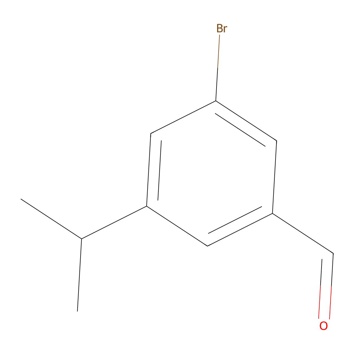 3-Bromo-5-isopropylbenzaldehyde molecular structure, CAS 1112210-93-1