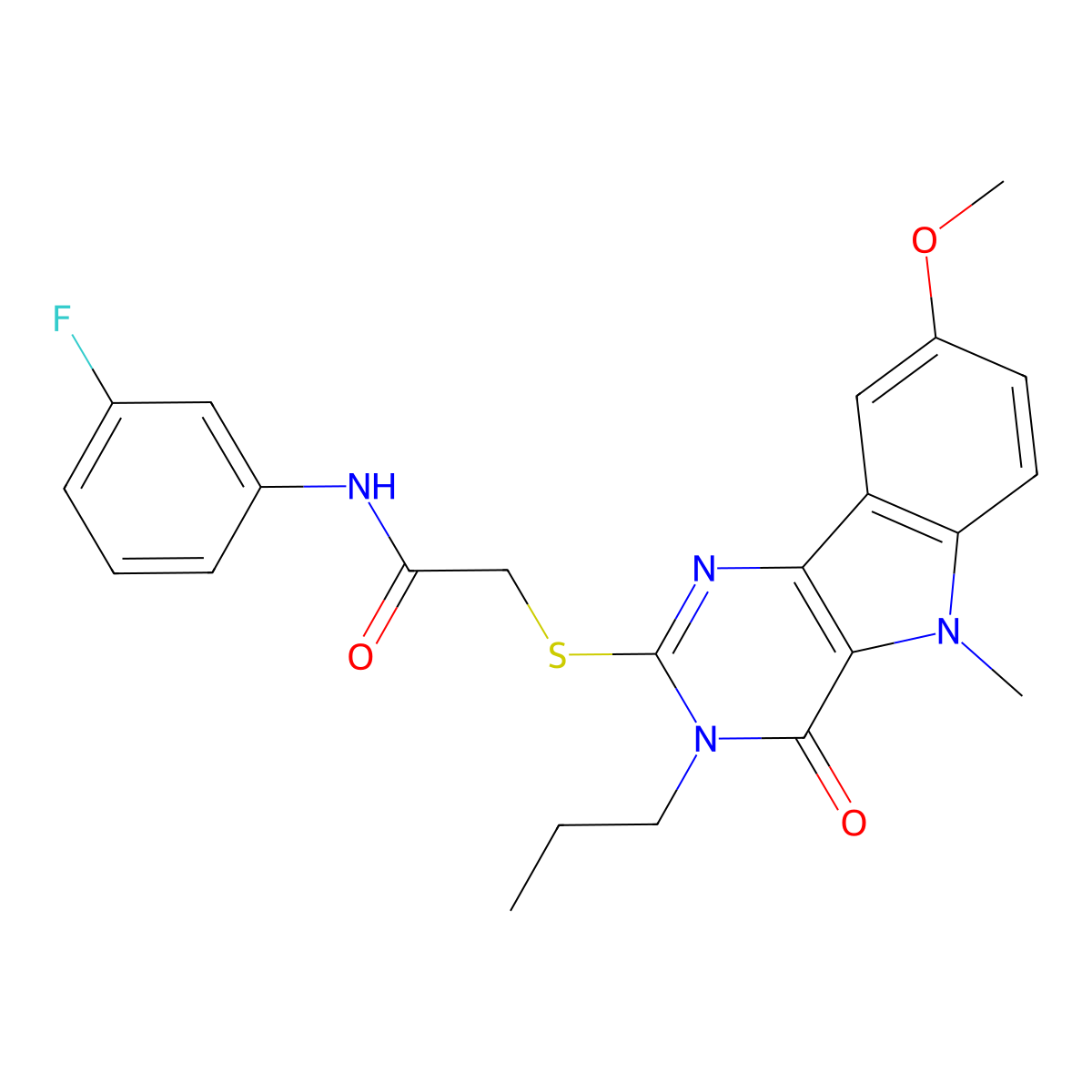 2-[(2-chloro-6-methylquinolin-4-yl)thio]-N-(5-methylisoxazol-3-yl)acetamide molecular structure, CAS 1112301-39-9