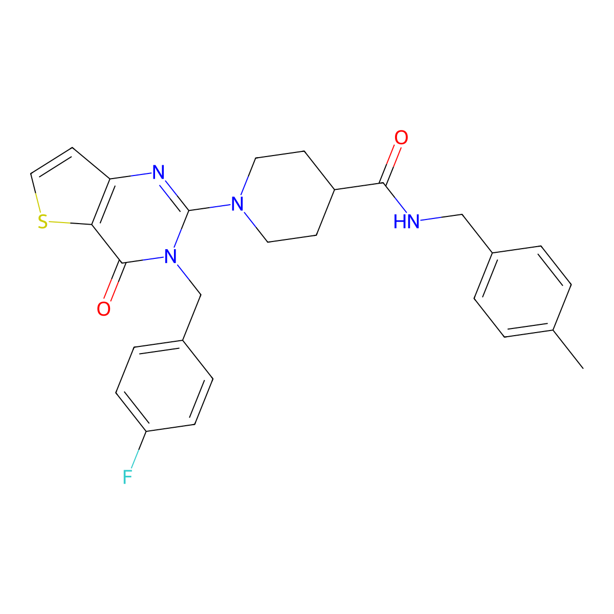 1-[(3-isopropyl-2-oxo-2,3-dihydro-1,3-benzothiazol-6-yl)sulfonyl]-N-(2-morpholin-4-ylethyl)piperidine-4-carboxamide molecular structure, CAS 1112306-94-1