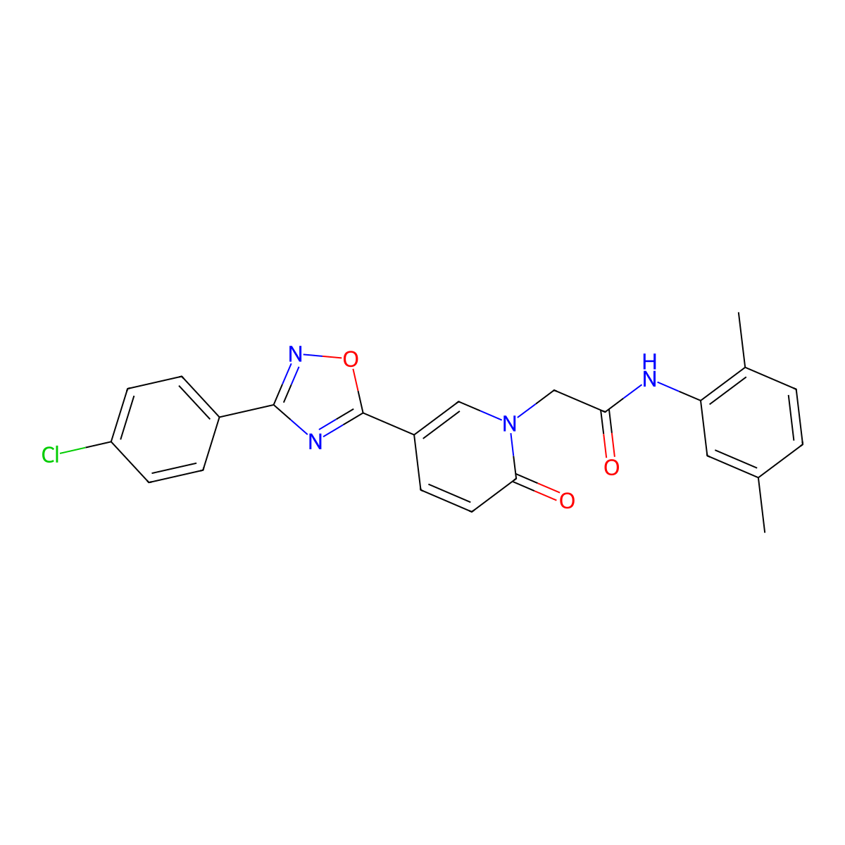 6-(azepan-1-ylsulfonyl)-4-[(5-ethyl-1,2,4-oxadiazol-3-yl)methyl]-2H-1,4-benzoxazin-3(4H)-one molecular structure, CAS 1112313-73-1