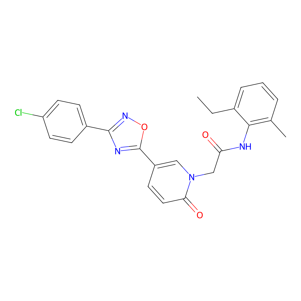 3-methyl-2-[(3-methylbenzyl)thio]-6-phenylthieno[3,2-d]pyrimidin-4(3H)-one molecular structure, CAS 1112313-75-3