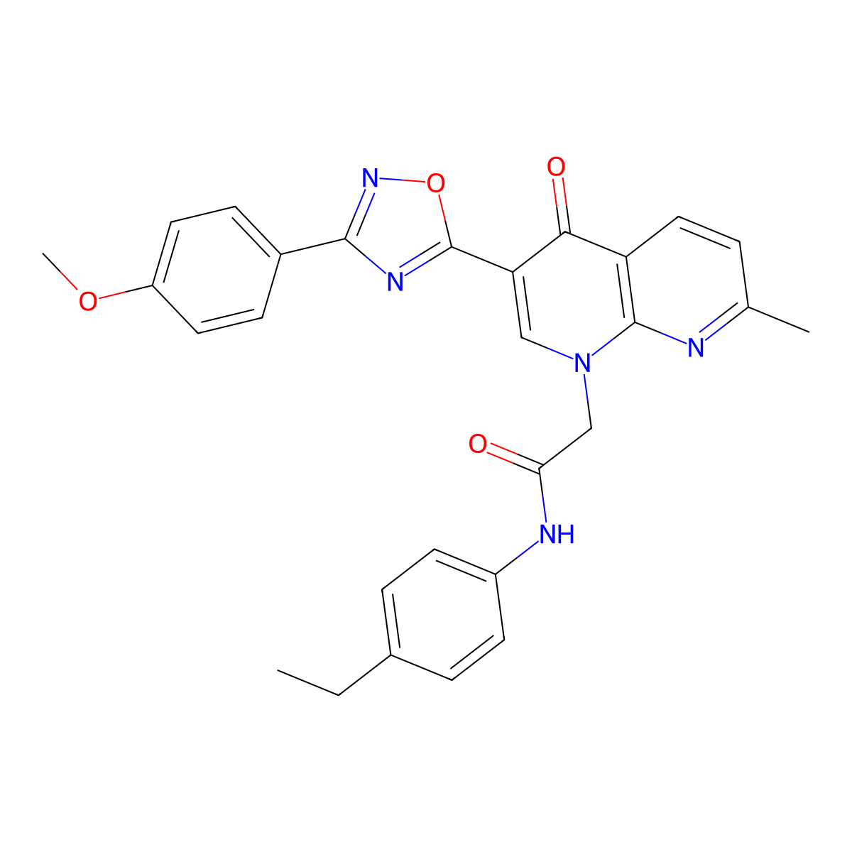 Ethyl 1-[(4-{[(4-bromophenyl)amino]carbonyl}-2-oxopiperazin-1-yl)acetyl]piperidine-4-carboxylate molecular structure, CAS 1112332-38-3