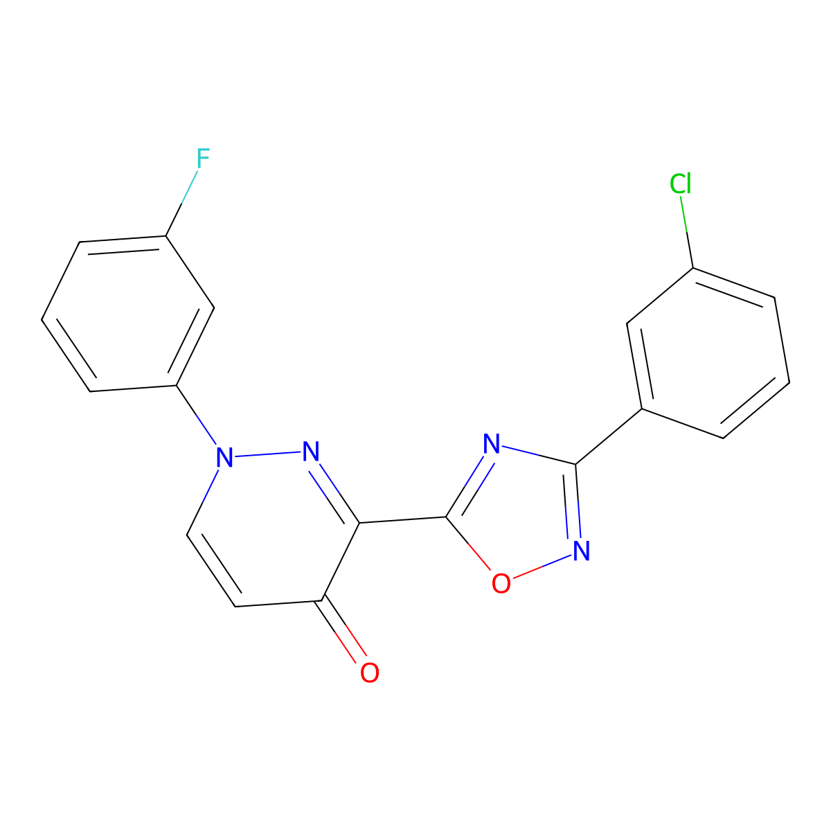 N-(2-chlorobenzyl)-3-(2-piperidin-1-ylpyrimidin-5-yl)benzamide molecular structure, CAS 1112339-32-8