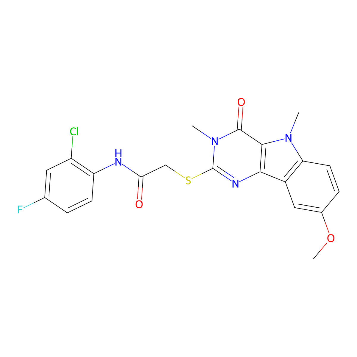6-[4-({[2-(acetylamino)-5-methylphenyl]sulfonyl}amino)phenoxy]-N-allylnicotinamide molecular structure, CAS 1112341-55-5