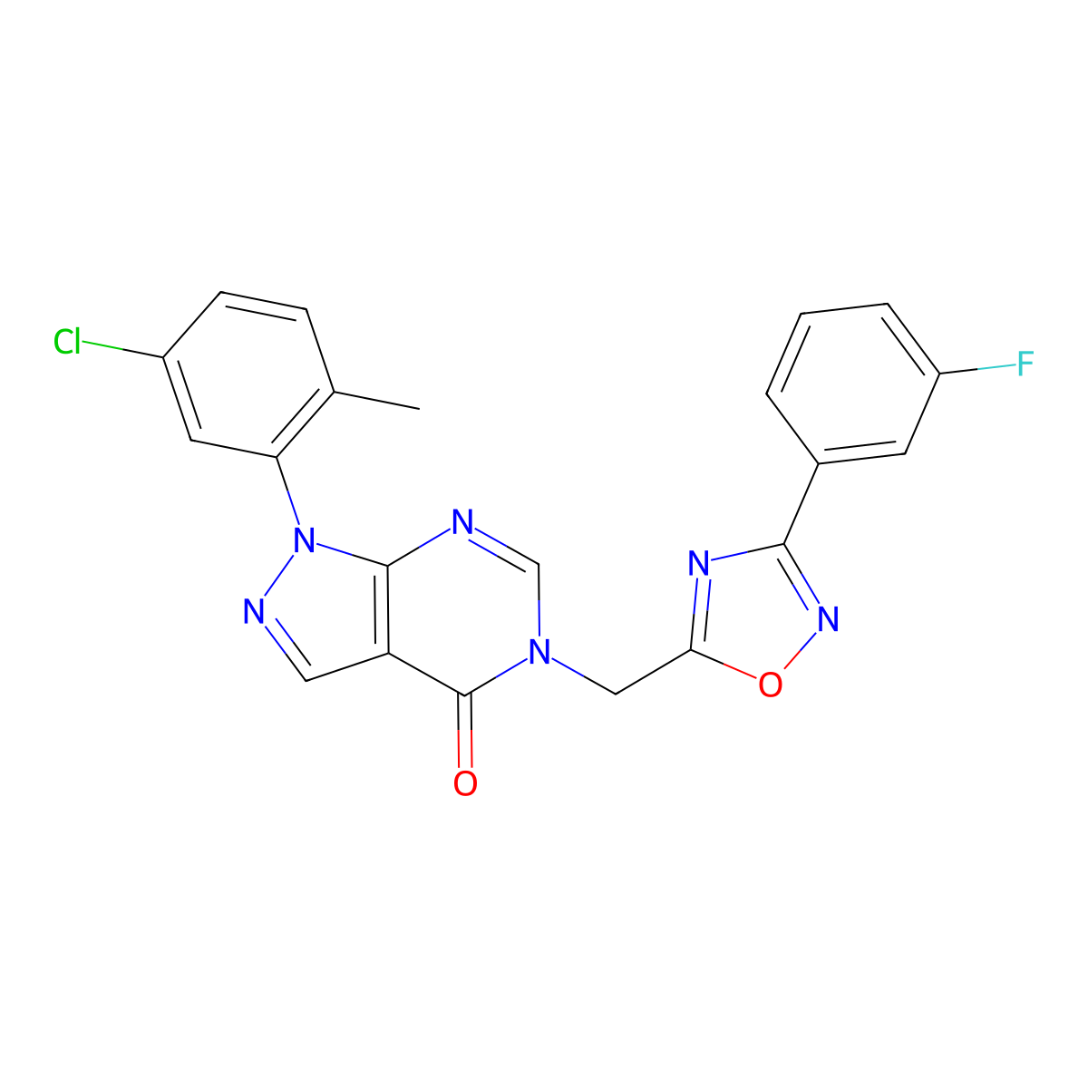 N-(4-fluorophenyl)-6,7-dimethoxy-2-[(4-methylpiperidin-1-yl)carbonyl]quinolin-4-amine molecular structure, CAS 1112349-50-4