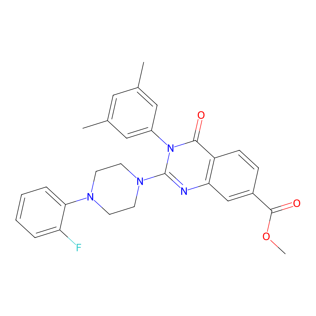 N-(4-bromobenzyl)-1-(3-phenoxypyrazin-2-yl)piperidine-4-carboxamide molecular structure, CAS 1112374-65-8
