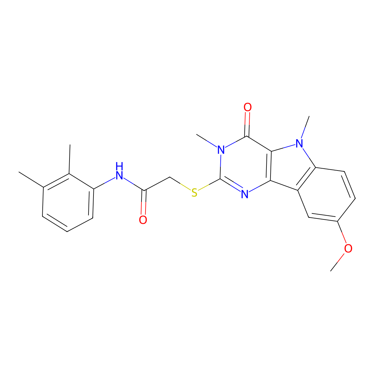 N-benzyl-1-[3-(3-methylphenyl)-4-oxo-3,4-dihydrothieno[3,2-d]pyrimidin-2-yl]piperidine-3-carboxamide molecular structure, CAS 1112375-10-6