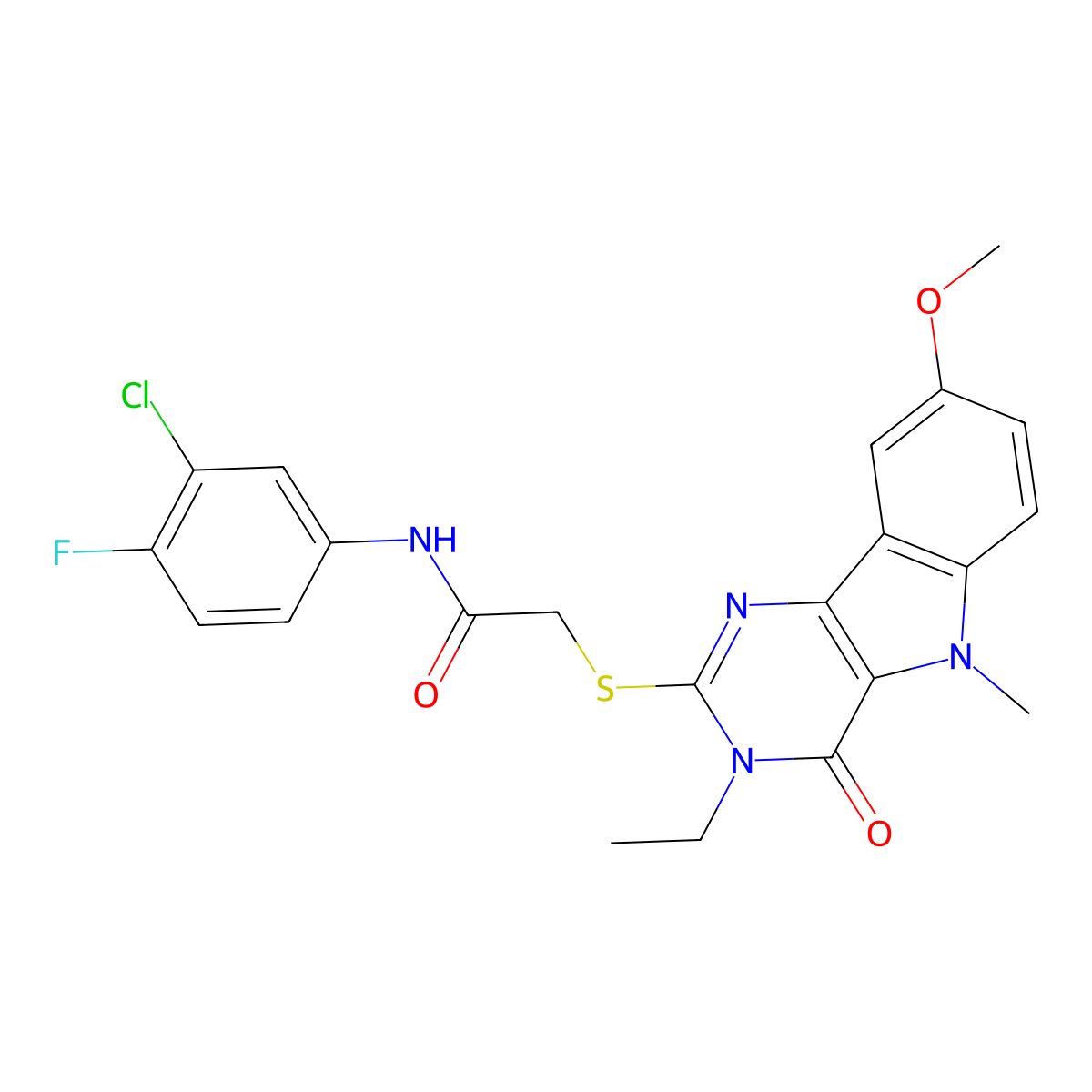 5-[4-(Piperidin-1-ylcarbonyl)phenyl]-1-propionylindoline molecular structure, CAS 1112399-68-4