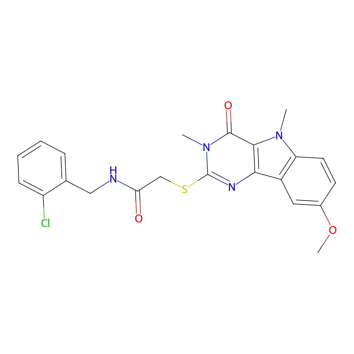 2-{4-[(2,5-difluorophenyl)sulfonyl]piperazin-1-yl}-N-[5-(3-methylphenyl)-1,3,4-thiadiazol-2-yl]acetamide molecular structure, CAS 1112435-86-5