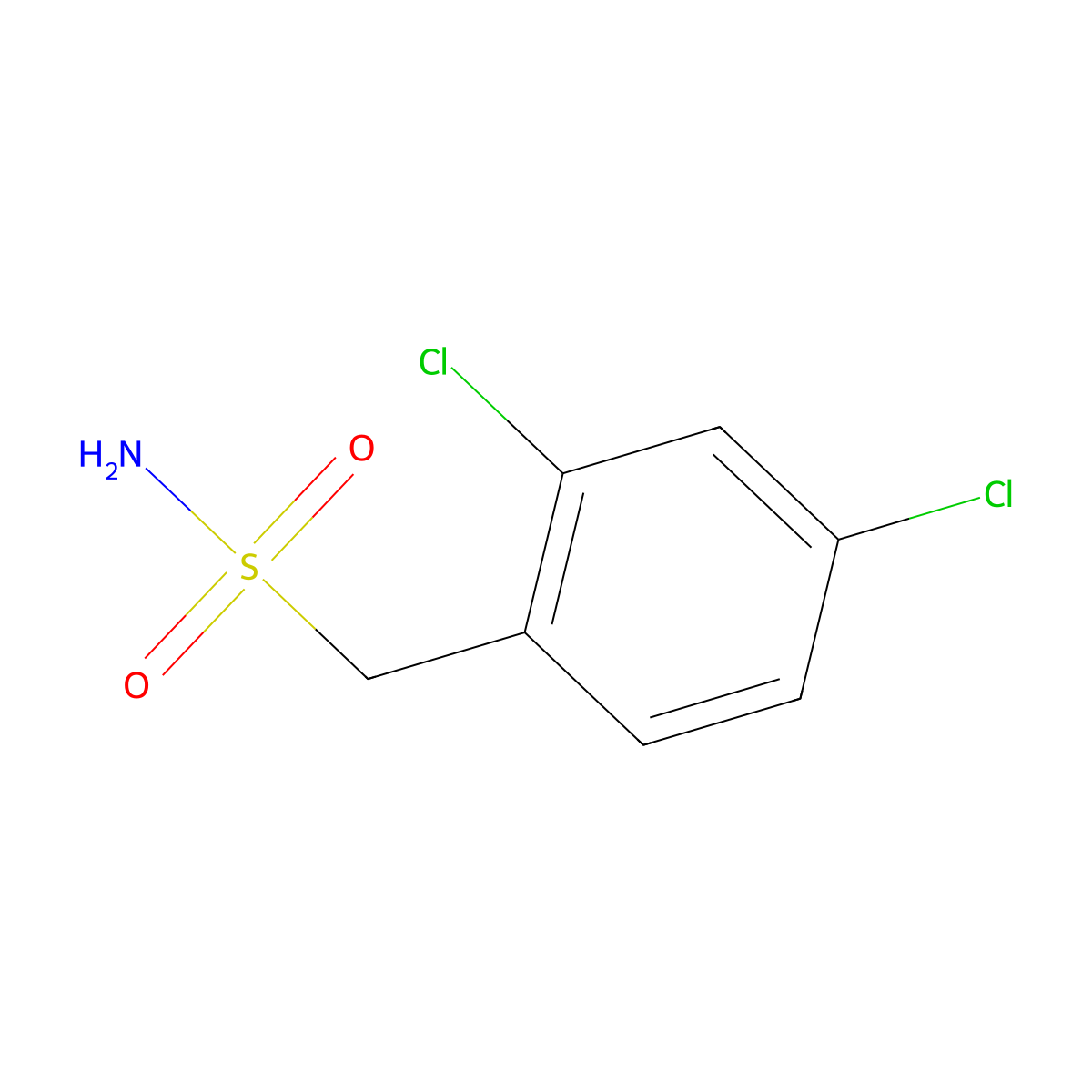 (2,4-Dichlorophenyl)methanesulfonamide molecular structure, CAS 111249-25-3