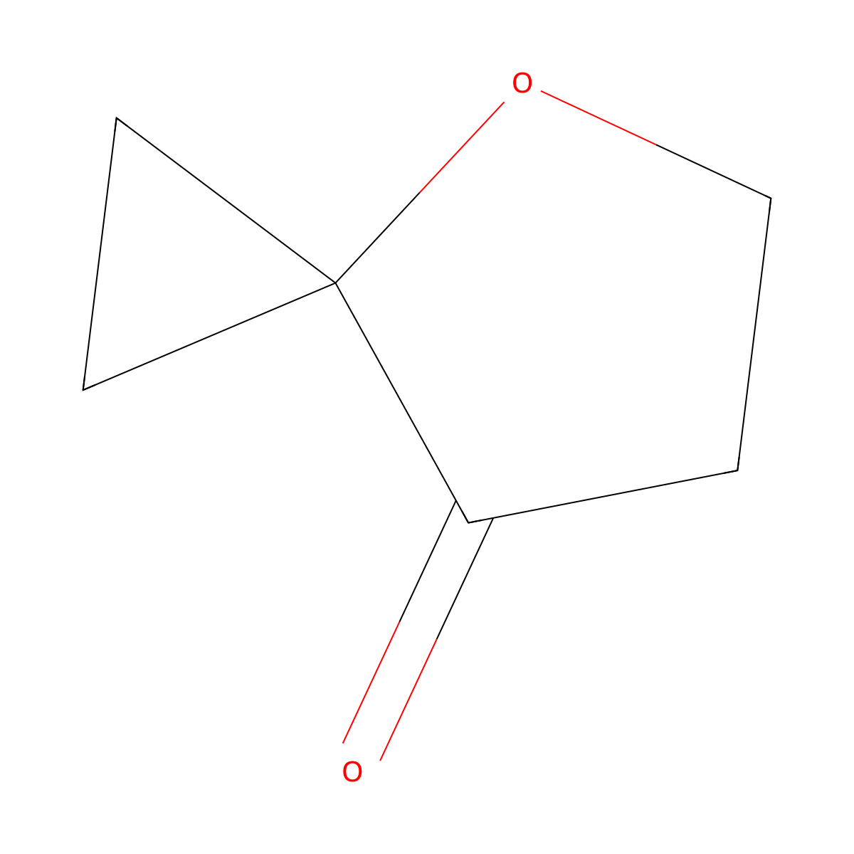4-Oxaspiro[2.4]heptan-7-one molecular structure, CAS 111291-58-8