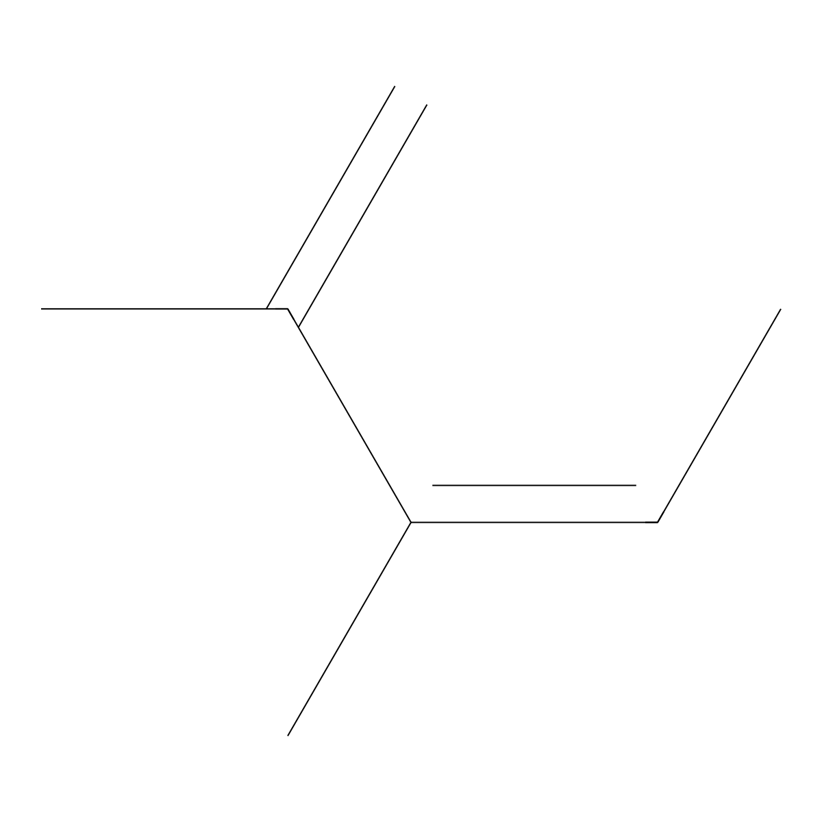 2,3-Dimethyl-1,3-pentadiene molecular structure, CAS 1113-56-0