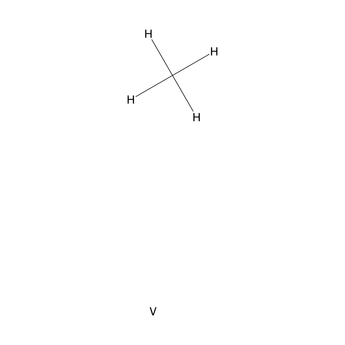 Vanadium carbide molecular structure, CAS 11130-21-5