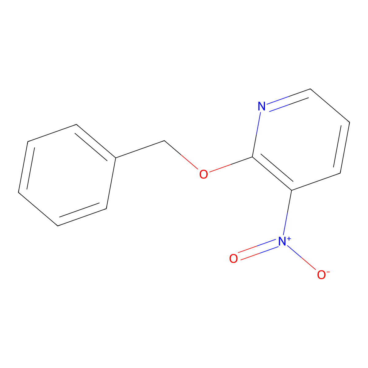 2-(Benzyloxy)-3-nitropyridine molecular structure, CAS 111301-96-3