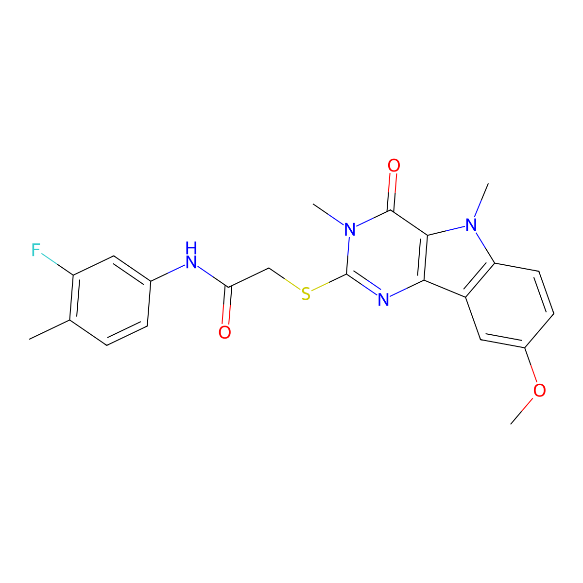 N-ethyl-1-(4-fluorobenzyl)-1H-1,2,3-benzotriazole-5-carboxamide molecular structure, CAS 1113102-23-0