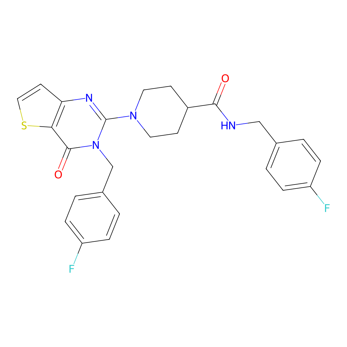 (4S)-3-(4-fluorobenzoyl)-N-[2-(1,3-thiazol-4-yl)ethyl]-1,3-thiazolidine-4-carboxamide molecular structure, CAS 1113105-30-8