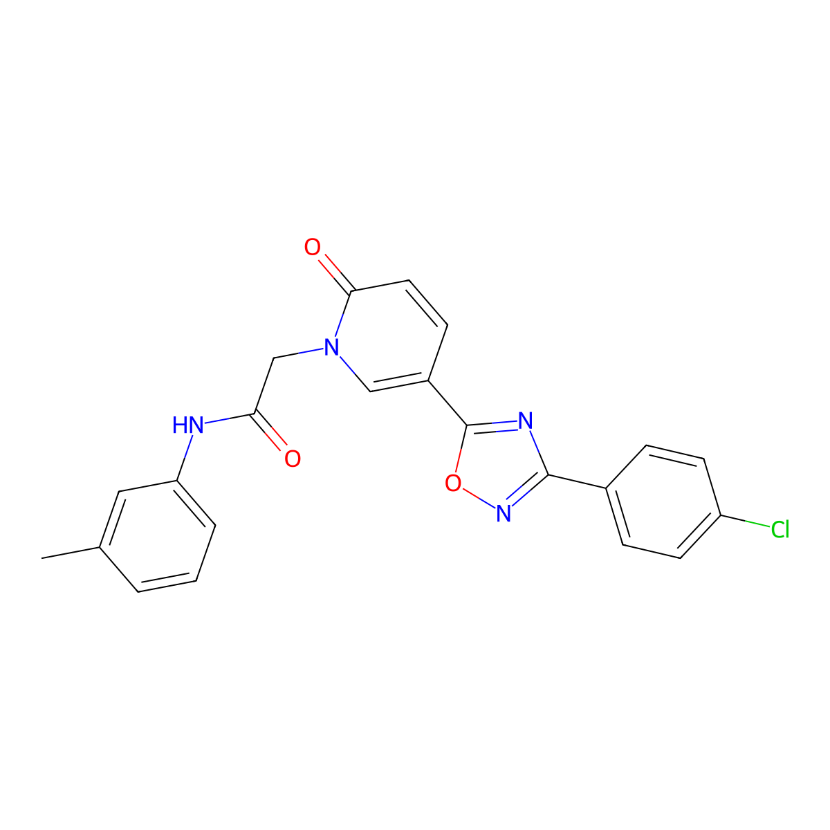 2-methyl-5-[5-(morpholin-4-ylcarbonyl)-1,2,4-oxadiazol-3-yl]-N-1-naphthylthiophene-3-sulfonamide molecular structure, CAS 1113105-82-0