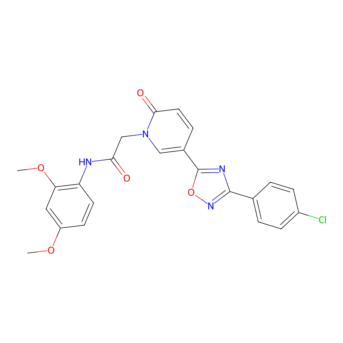 Methyl 4-[({[6-(cyclohexylsulfonyl)pyridazin-3-yl]thio}acetyl)amino]benzoate molecular structure, CAS 1113106-03-8