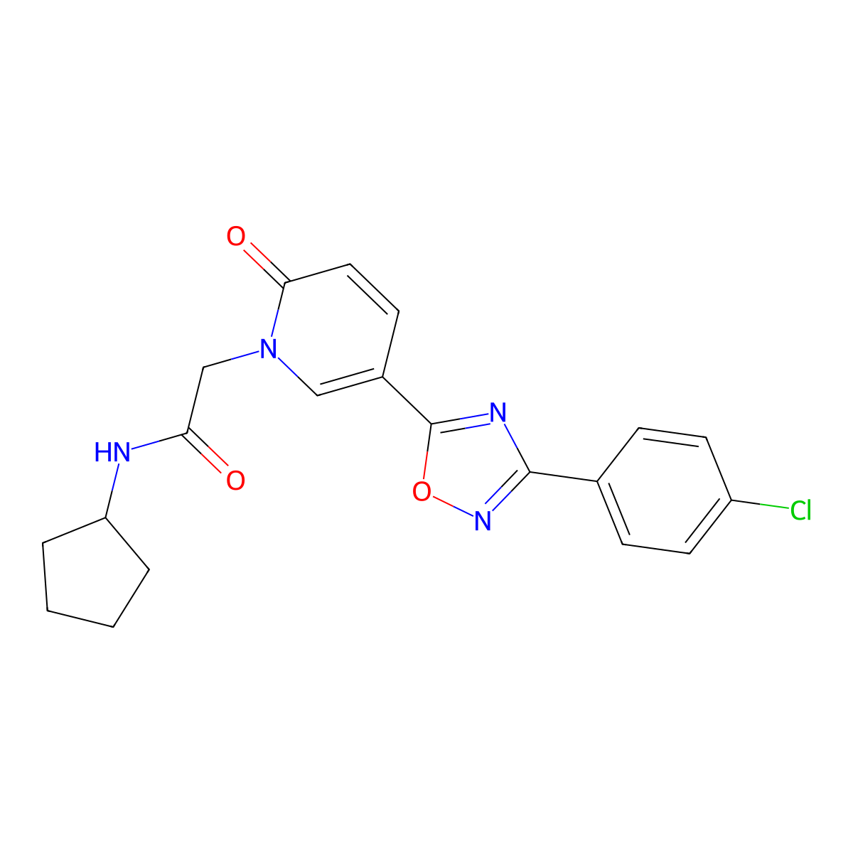 2-(1,3-benzodioxol-5-yl)-7-(4-chlorophenyl)imidazo[1,2-a]pyrazin-8(7H)-one molecular structure, CAS 1113106-38-9