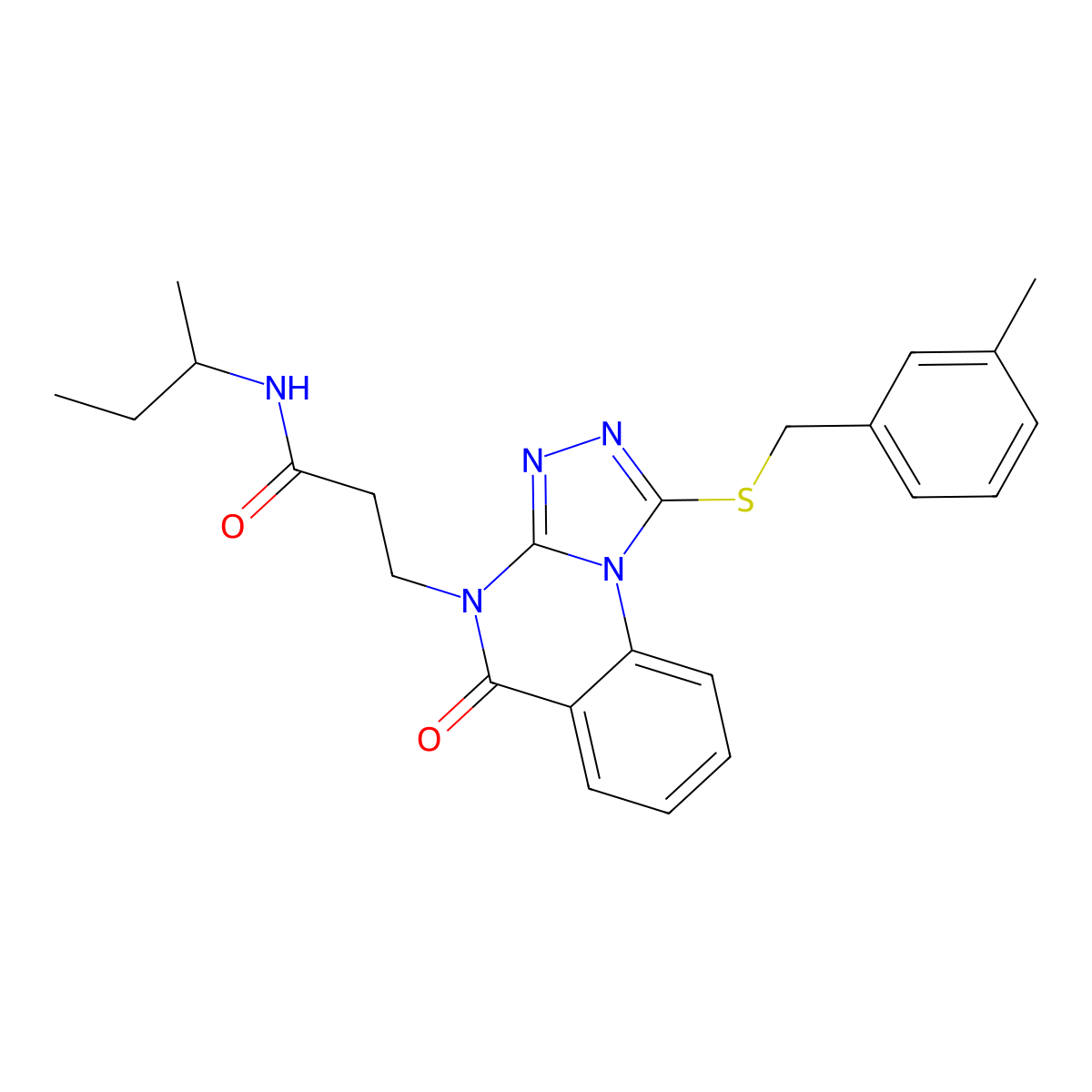 N-[3-(dimethylamino)propyl]-4-(4-isobutyl-3-oxo-3,4-dihydroquinoxalin-2-yl)benzamide molecular structure, CAS 1113107-47-3