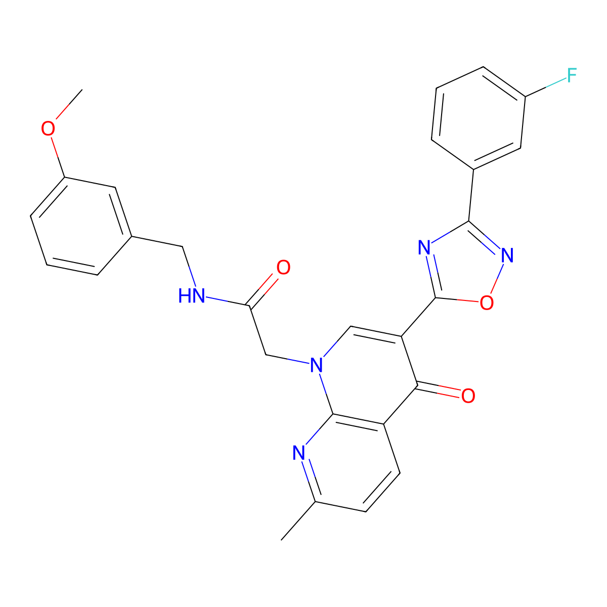 N-(4-acetylphenyl)-4-[(4-ethyl-2,3-dioxopiperazin-1-yl)methyl]benzamide molecular structure, CAS 1113119-47-3