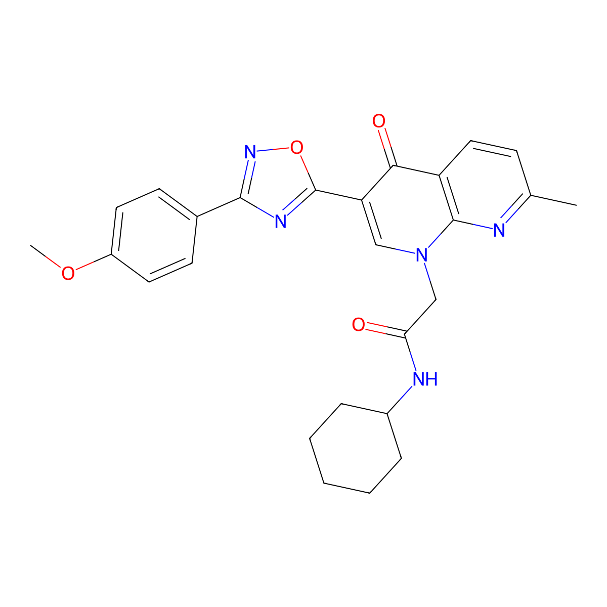 6-(4-oxo-2-thioxo-1,4-dihydroquinazolin-3(2H)-yl)-N-(2-thienylmethyl)hexanamide molecular structure, CAS 1113119-67-7