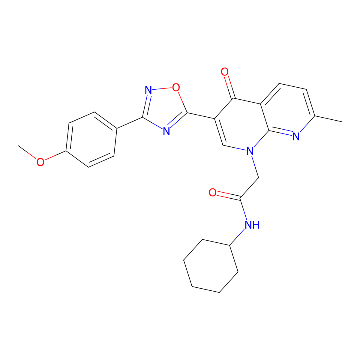 6-(4-oxo-2-thioxo-1,4-dihydroquinazolin-3(2H)-yl)-N-(2-thienylmethyl)hexanamide molecular structure, CAS 1113119-67-7