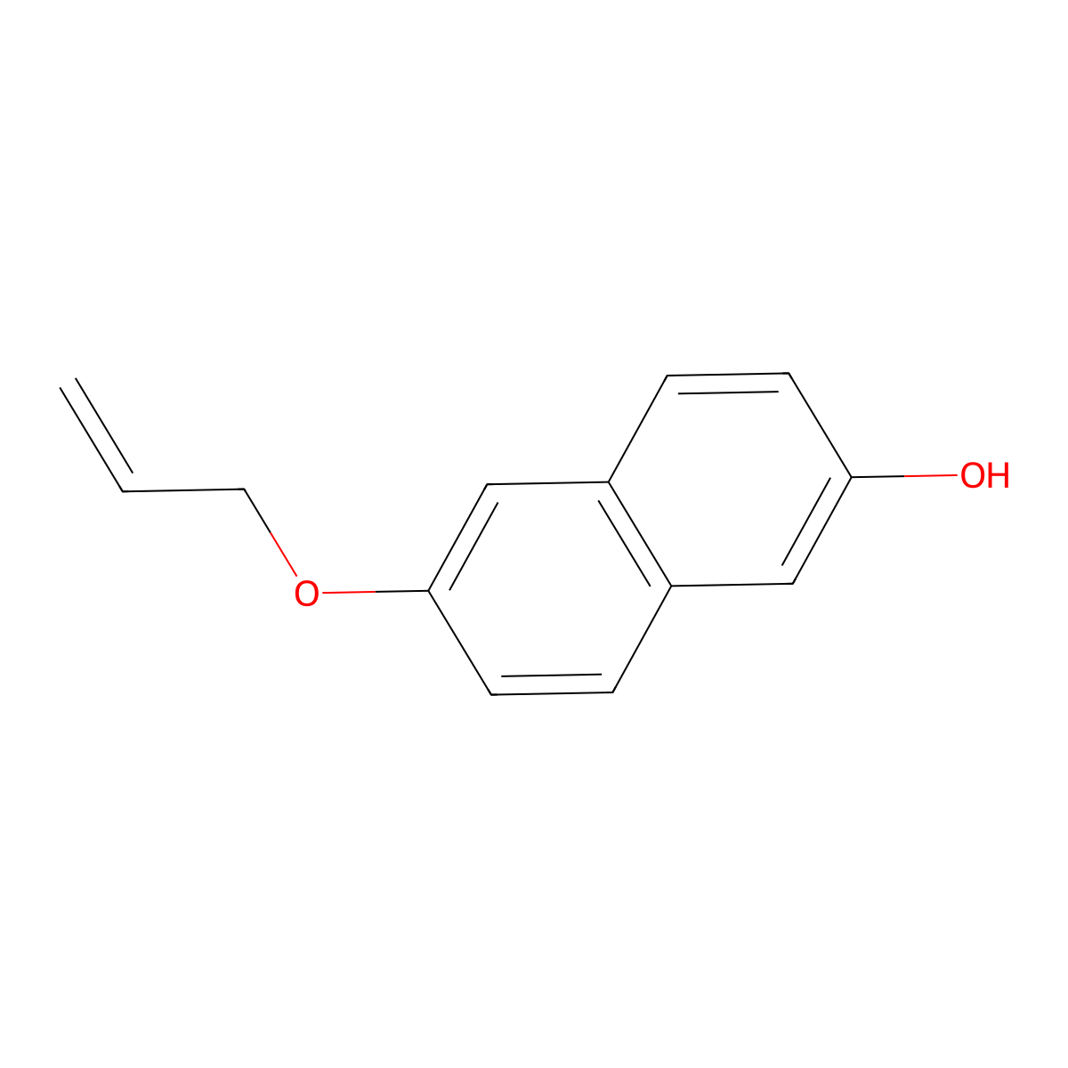6-[(Prop-2-en-1-yl)oxy]naphthalen-2-ol molecular structure, CAS 111359-66-1