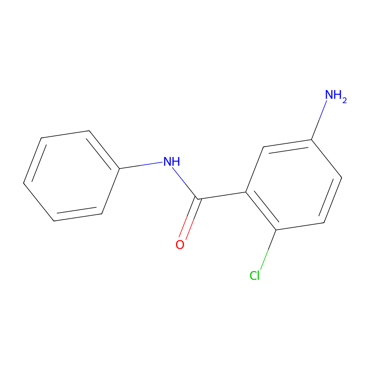 5-amino-2-chloro-N-phenylbenzamide molecular structure, CAS 111362-57-3