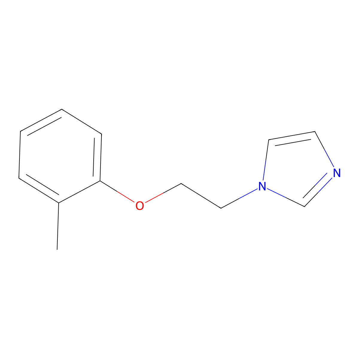 1-[2-(2-Methylphenoxy)ethyl]imidazole molecular structure, CAS 111371-17-6