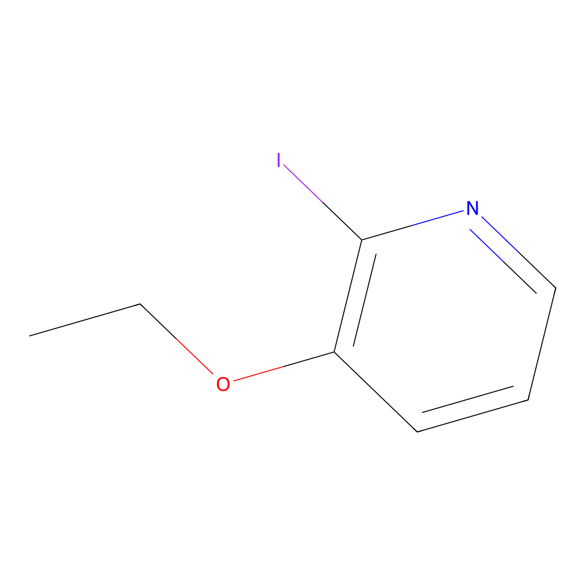3-Ethoxy-2-iodopyridine molecular structure, CAS 111454-62-7
