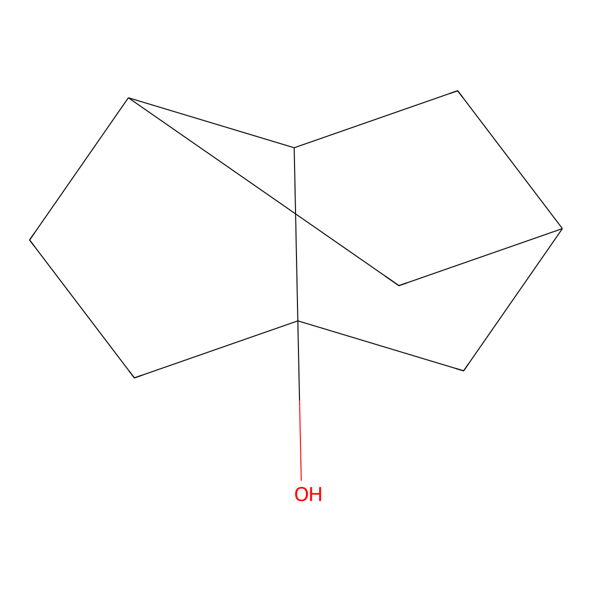 1,5-Methanopentalen-1(2H)-ol, hexahydro- molecular structure, CAS 111457-85-3