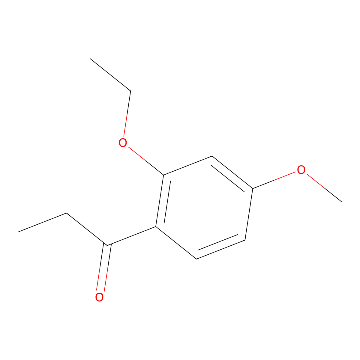 1-(2-Ethoxy-4-methoxyphenyl)-1-propanone molecular structure, CAS 1114598-18-3