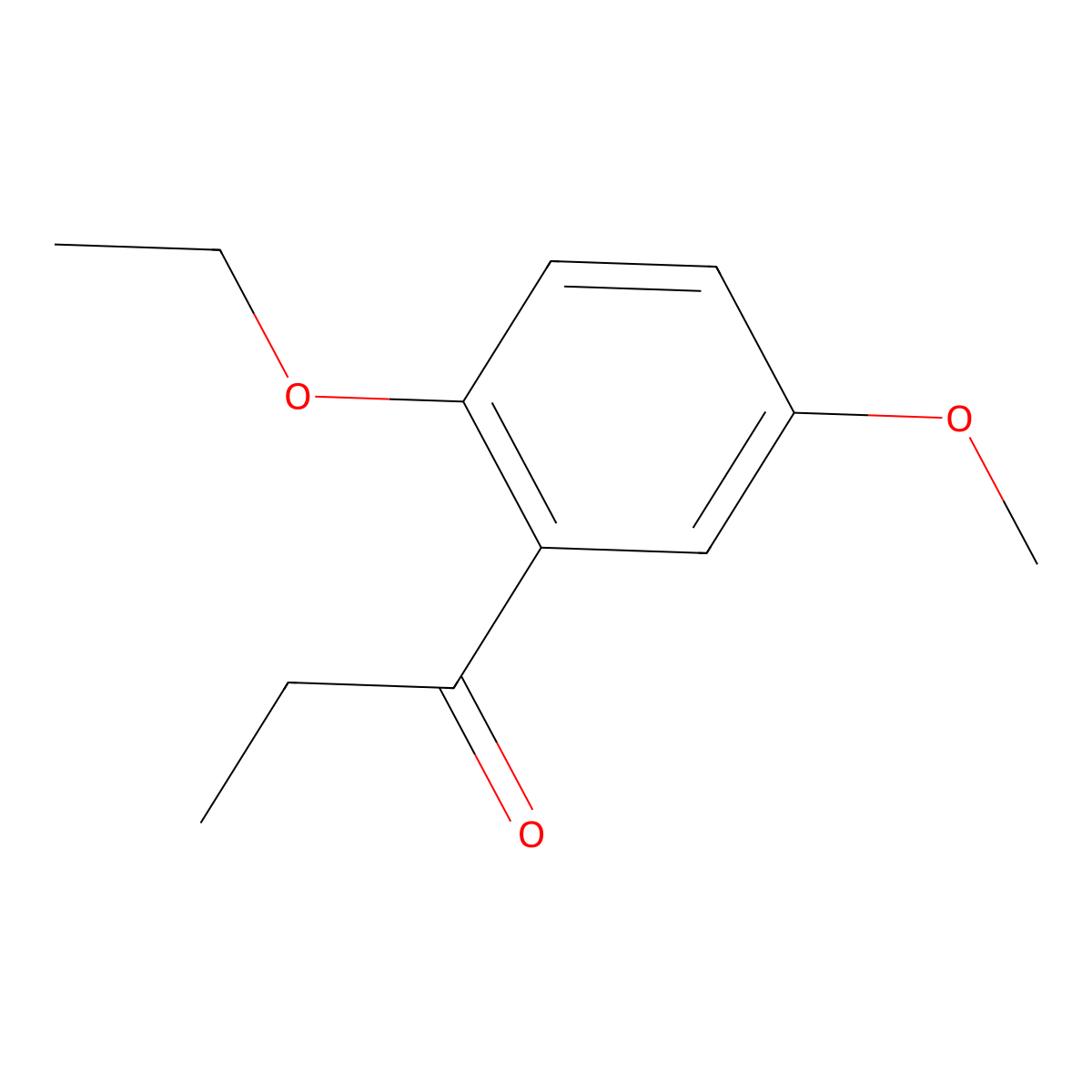 1-(2-Ethoxy-5-methoxyphenyl)propan-1-one molecular structure, CAS 1114598-66-1