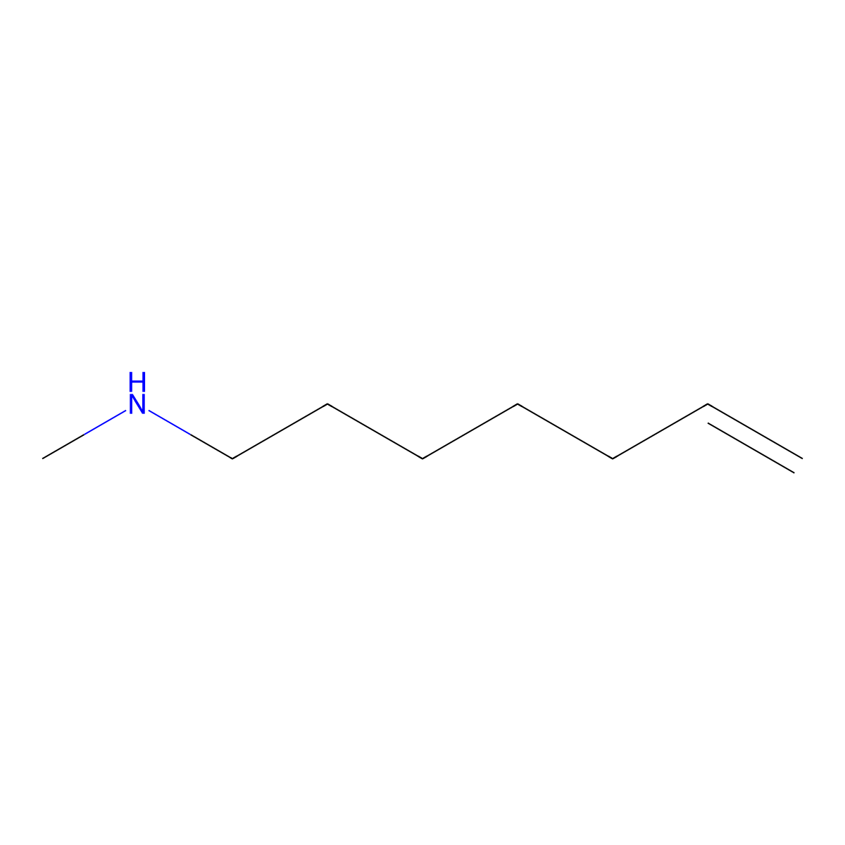 (Hept-6-en-1-yl)(methyl)amine molecular structure, CAS 111475-66-2
