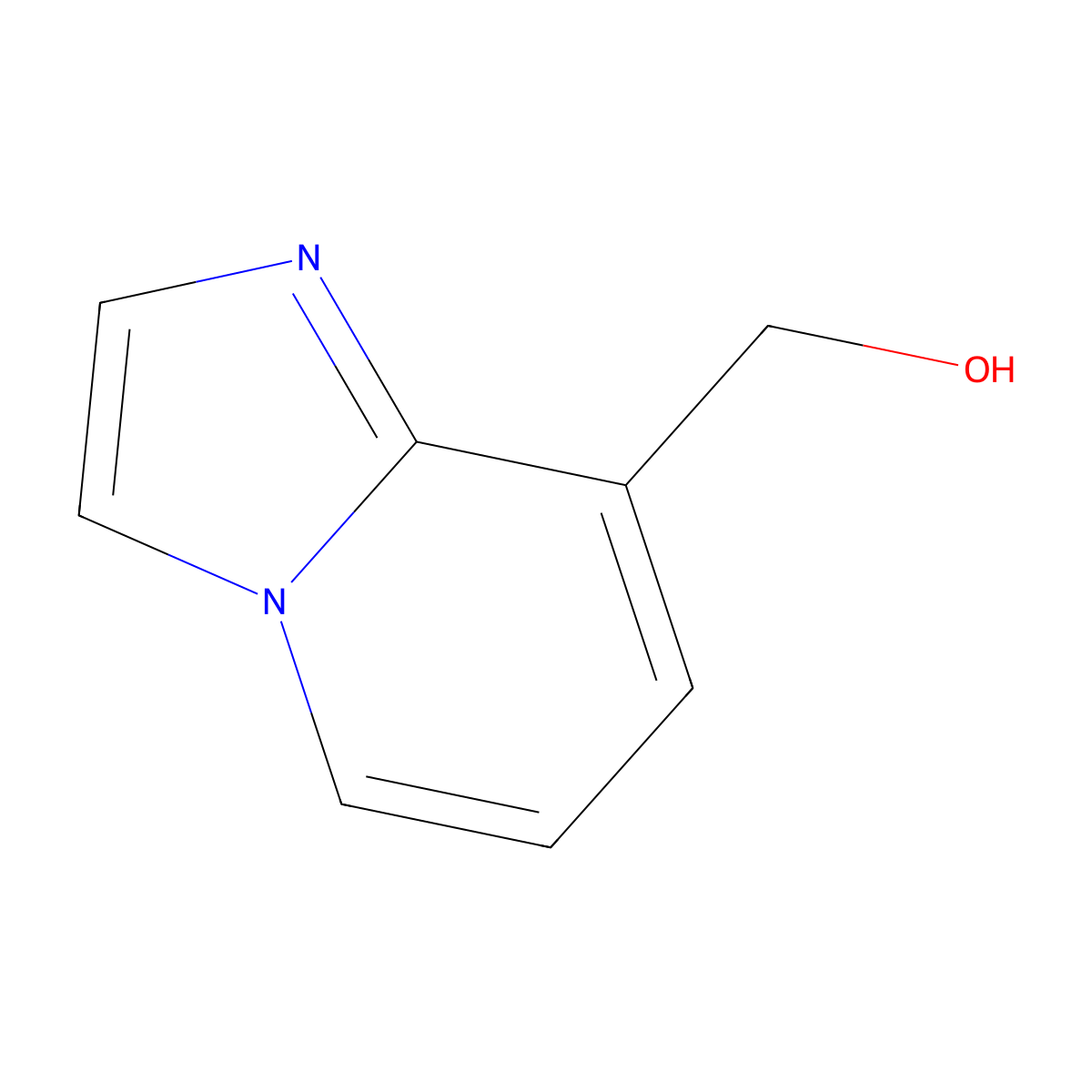 Imidazo[1,2-a]pyridin-8-ylmethanol molecular structure, CAS 111477-17-9