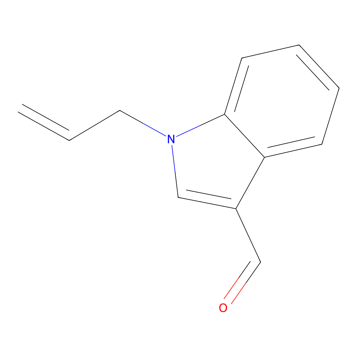 1-Allyl-1H-indole-3-carbaldehyde molecular structure, CAS 111480-86-5