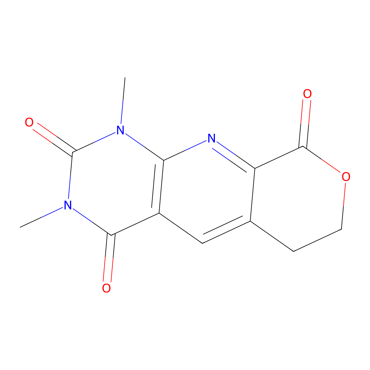 4,6-Dimethyl-13-oxa-2,4,6-triazatricyclo[8.4.0.0,3,8]tetradeca-1(10),2,8-triene-5,7,14-trione molecular structure, CAS 1114823-87-8