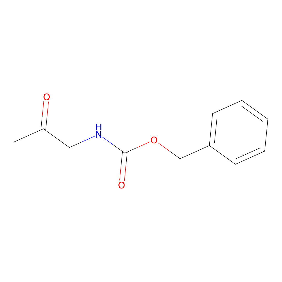 Benzyl (2-oxopropyl)carbamate molecular structure, CAS 111491-97-5