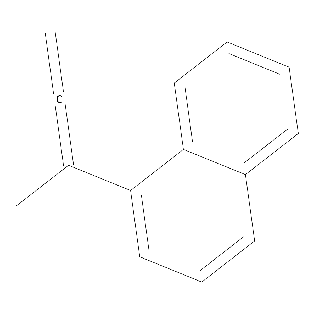 1-(Buta-2,3-dien-2-YL)naphthalene molecular structure, CAS 1115021-07-2