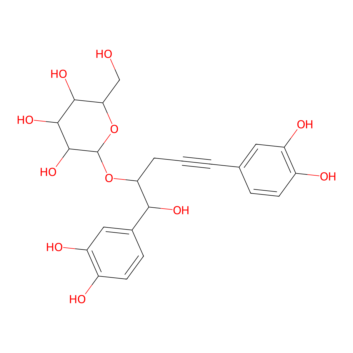 Nyasicoside molecular structure, CAS 111518-94-6