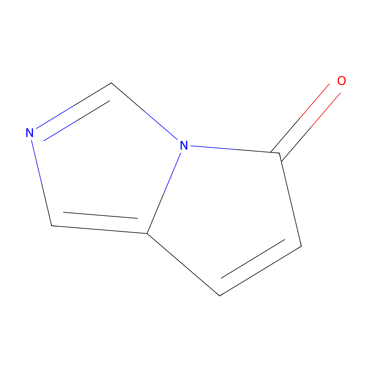 5H-Pyrrolo[1,2-c]imidazol-5-one molecular structure, CAS 111573-52-5