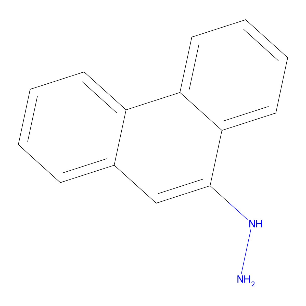 Phenanthren-9-YL-hydrazine molecular structure, CAS 111586-70-0