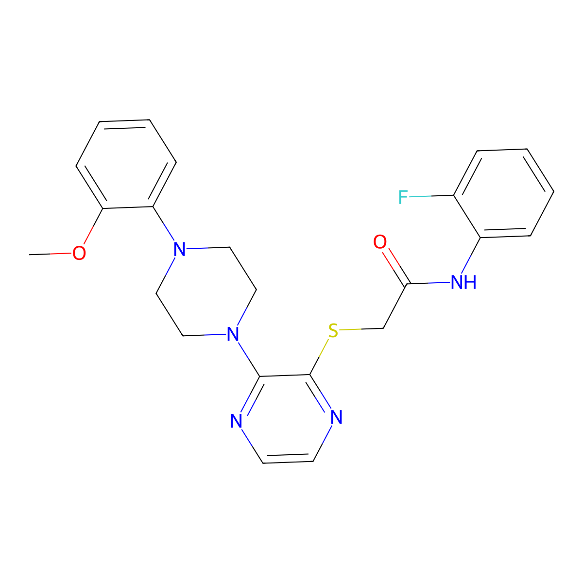 N-cyclohexyl-6-(3-fluorophenyl)nicotinamide molecular structure, CAS 1115867-13-4