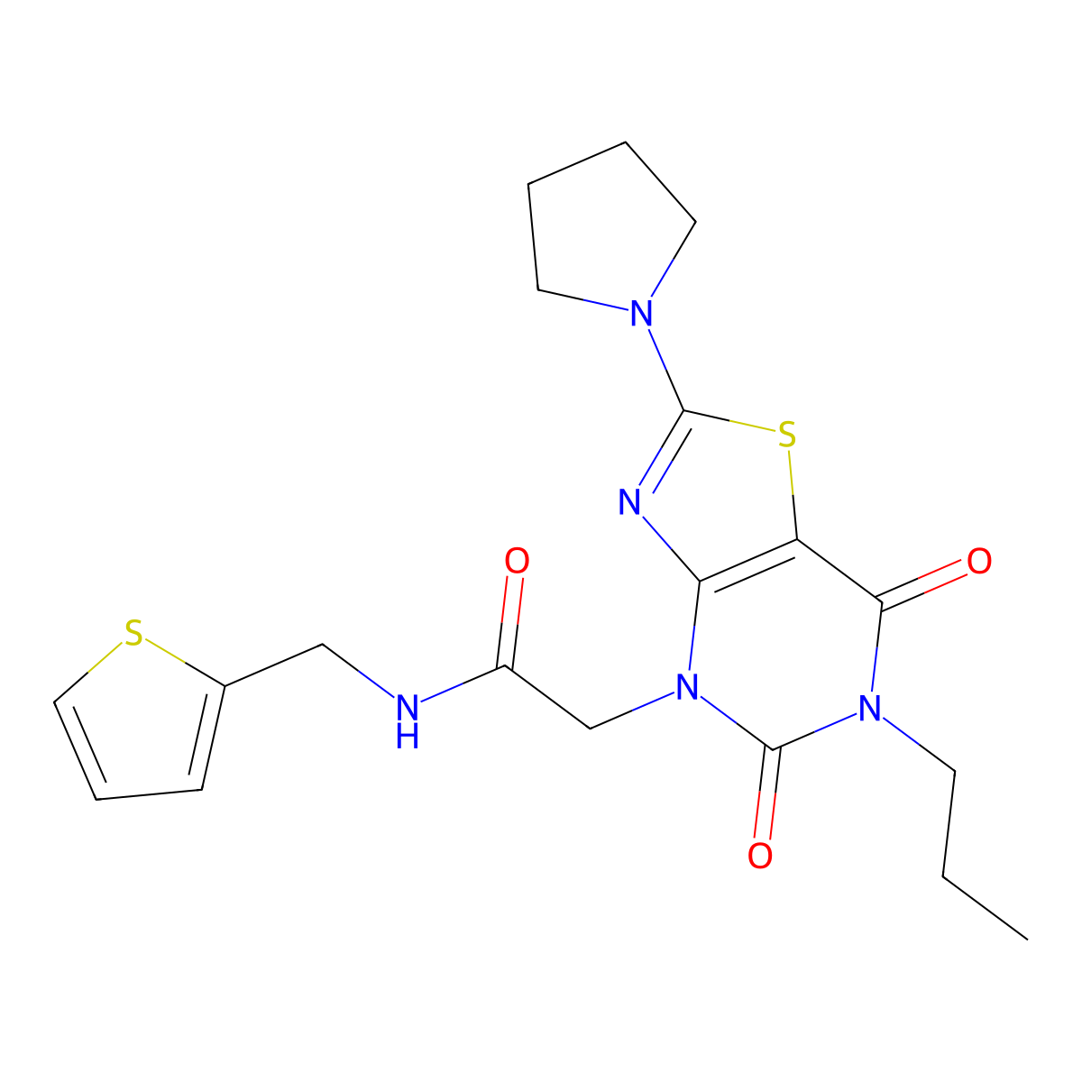 N-(4-fluorophenyl)-2-{[4-(methylthio)phenyl]amino}pyridine-3-sulfonamide molecular structure, CAS 1115867-86-1