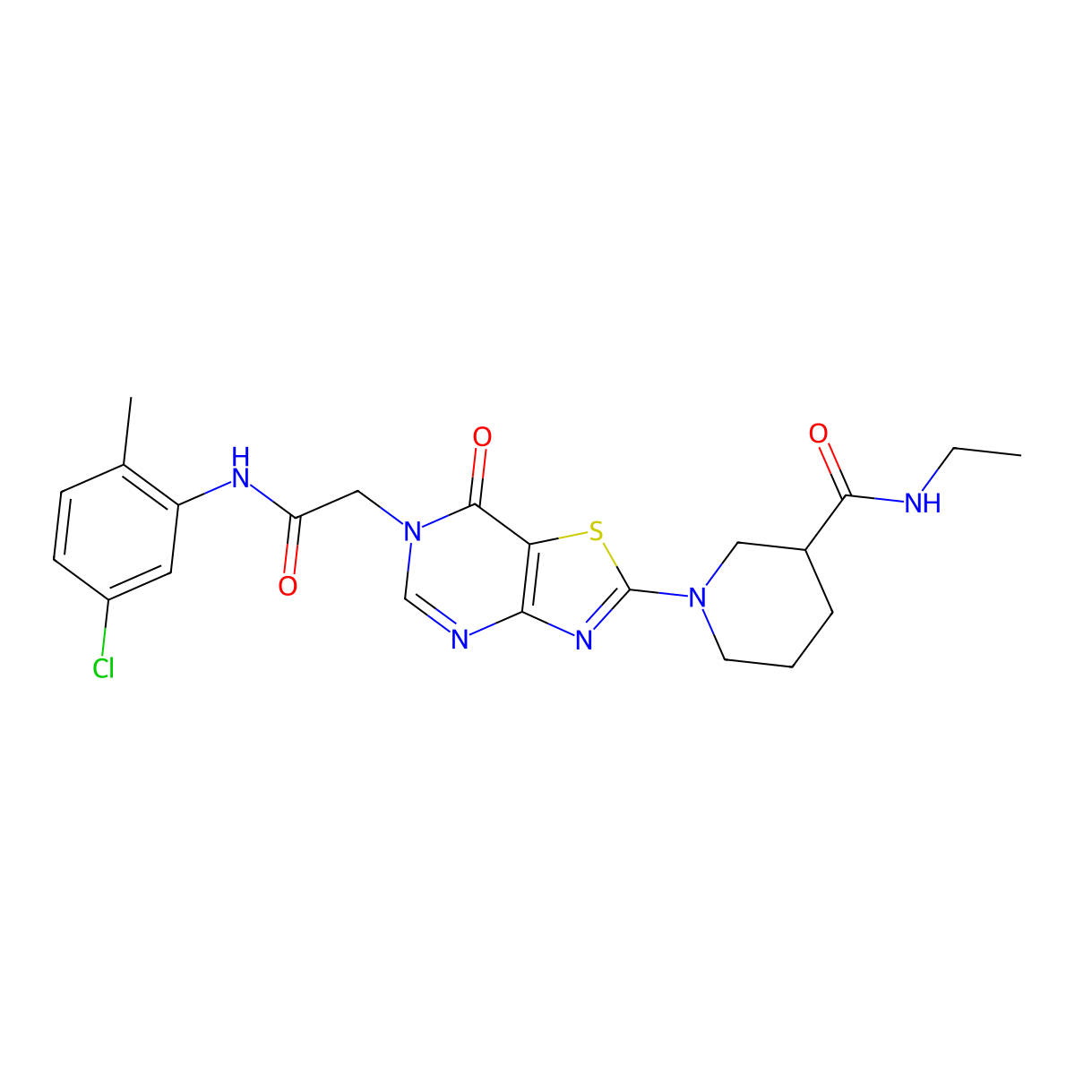 N-(3-chloro-2-methylphenyl)-N'-[1-(methylsulfonyl)-2,3-dihydro-1H-indol-6-yl]urea molecular structure, CAS 1115899-39-2