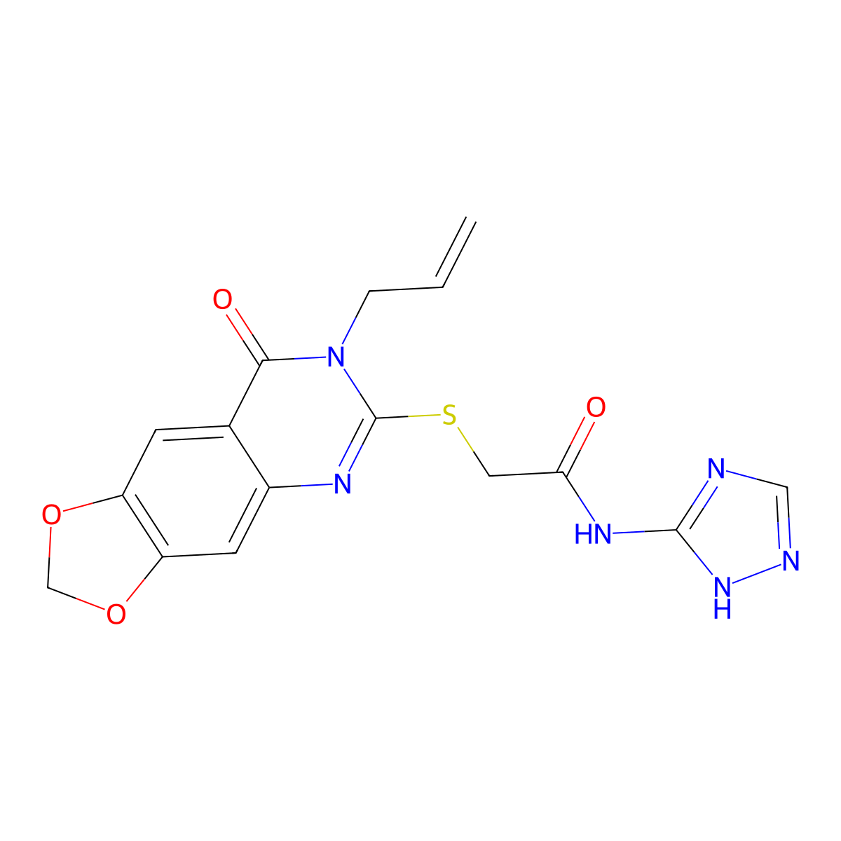 N-(4-isopropylphenyl)-3-(pyrrolidin-1-ylcarbonyl)-1,2-benzisoxazole-5-sulfonamide molecular structure, CAS 1115905-79-7
