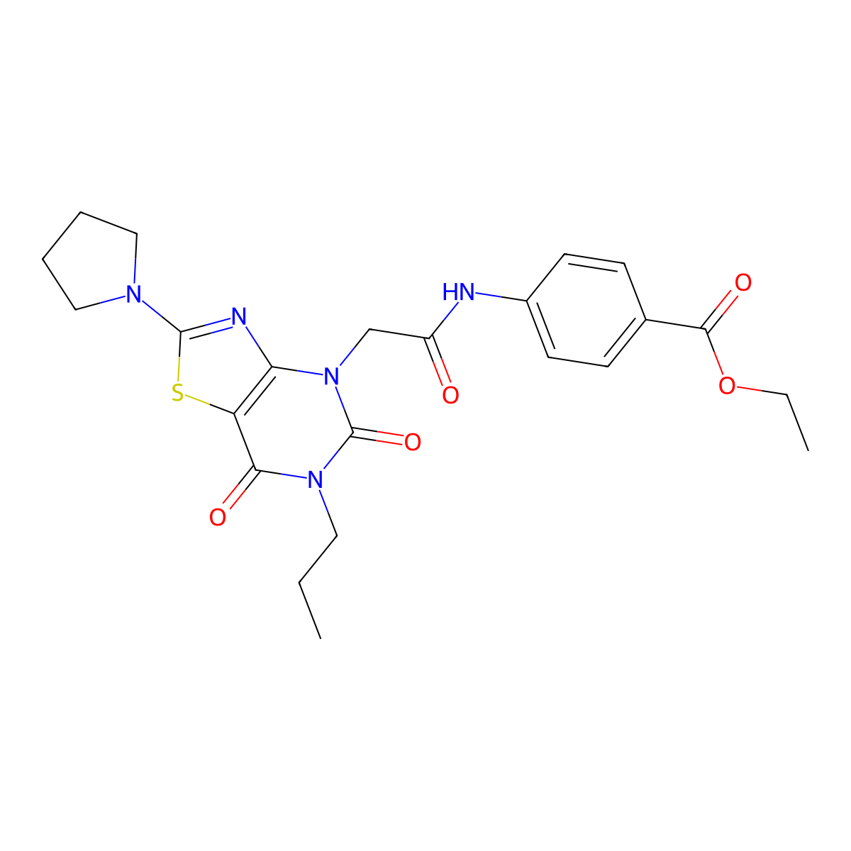 (2R)-N~1~-(3,4-dimethylphenyl)-N~2~-[(2-phenyl-1,3-thiazol-4-yl)methyl]pyrrolidine-1,2-dicarboxamide molecular structure, CAS 1115925-73-9