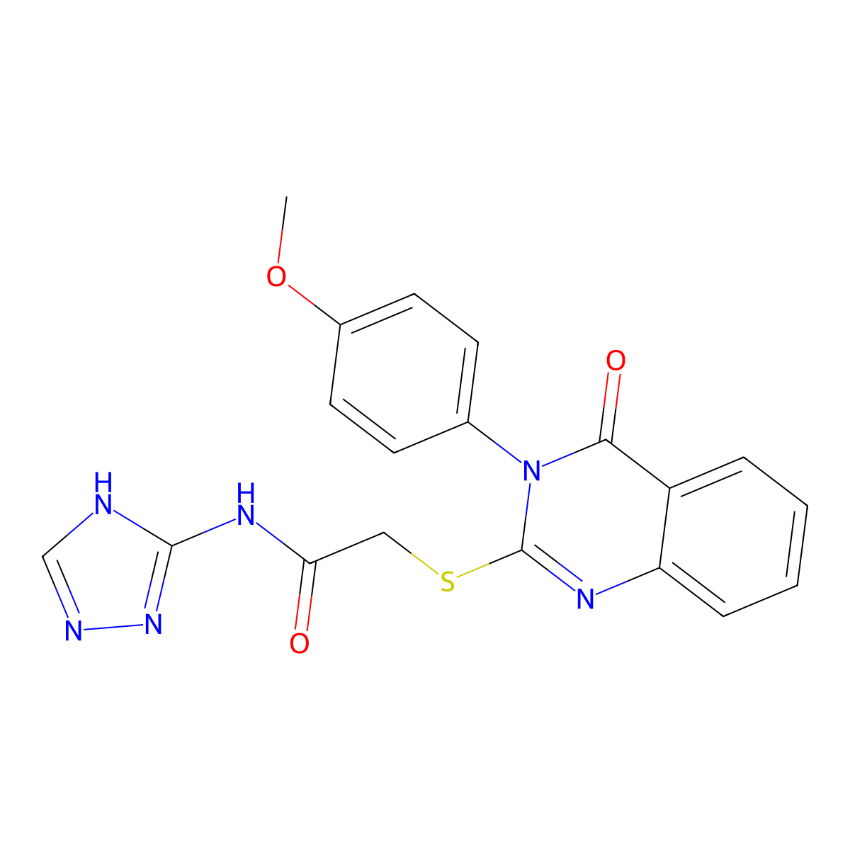 Methyl {[6-[(2-methoxybenzoyl)amino]-2-(4-methylphenyl)quinolin-4-yl]oxy}acetate molecular structure, CAS 1115976-56-1